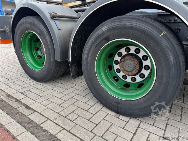 Containertransport DAF XF105-460 FAS , Manual, Retarder, NCH Kipper, 1...
