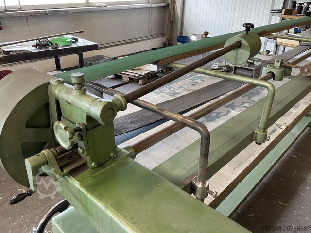 Lange bandschuurmachine Langzauner Langbandschleifmaschine inkl. Zubehör