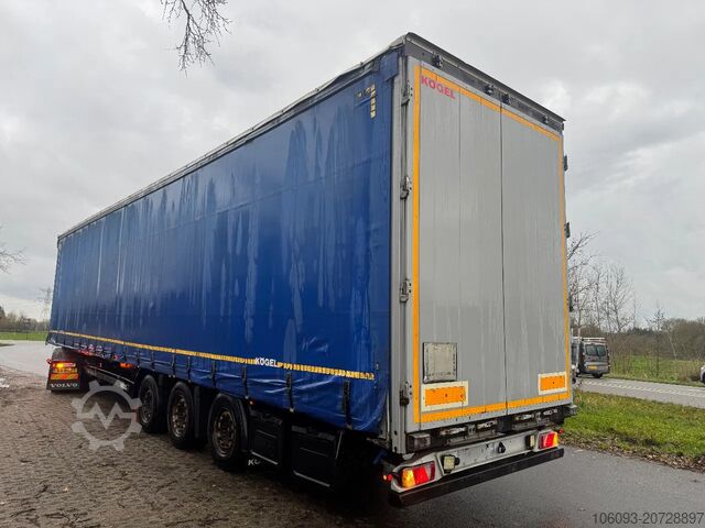 Przesuwne plandeki Kögel 3 ass mega oplegger