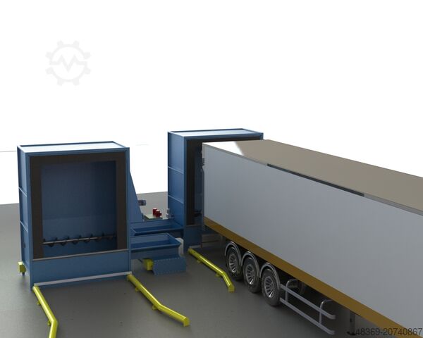 LOSSYSTEEM VOOR WALKING FLOOR TRUCKS  