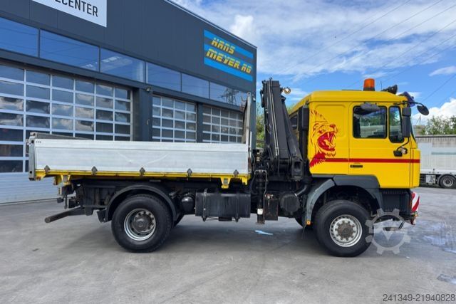 Autolaadkraan MAN F2000 19.464 4x4 Hiab 166-4