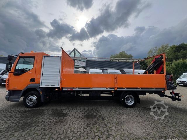Pick-up bestelwagen DAF LF 230*Palfinger Kran PK5.501 Solid+Funk+Greifer