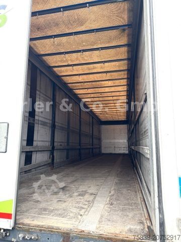 Open oplegger met zeil SCHWARZMÜLLER Mega, 435/50, SAF, Palettenkasten, Edscha