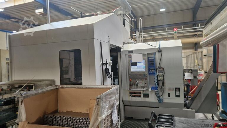 Centro di tornitura e fresatura CNC MORI SEIKI NZ 2000 T3Y2 & Lehmann-Robot