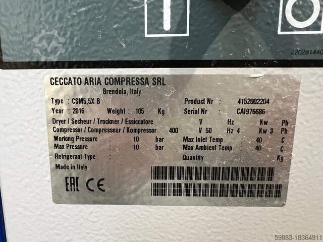 Compresor de tornillo Ceccato CSM 5.5 X mini