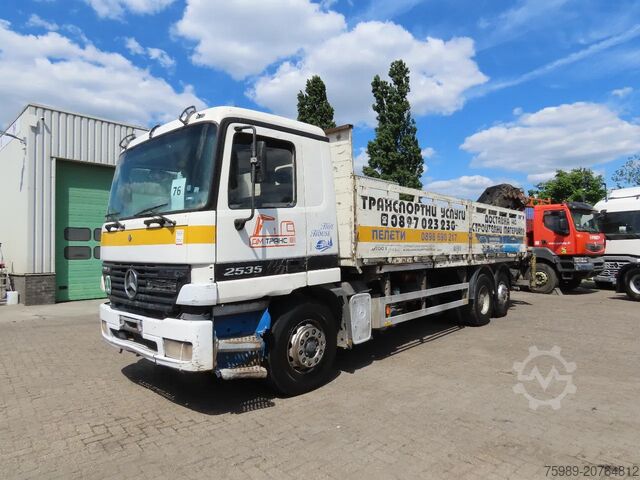 Crane truck Mercedes-Benz Actros 2535 Crane. Palfinger PK17000, 6x2 , 3...