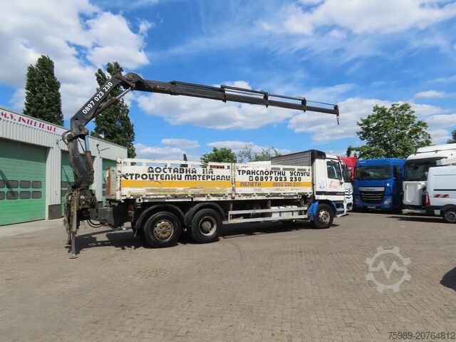 Crane truck Mercedes-Benz Actros 2535 Crane. Palfinger PK17000, 6x2 , 3...