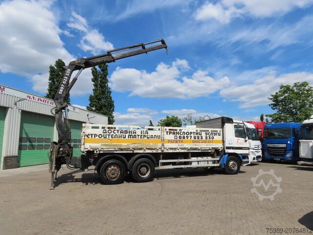 Crane truck Mercedes-Benz Actros 2535 Crane. Palfinger PK17000, 6x2 , 3...