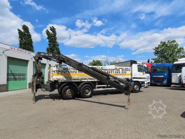 Crane truck Mercedes-Benz Actros 2535 Crane. Palfinger PK17000, 6x2 , 3...