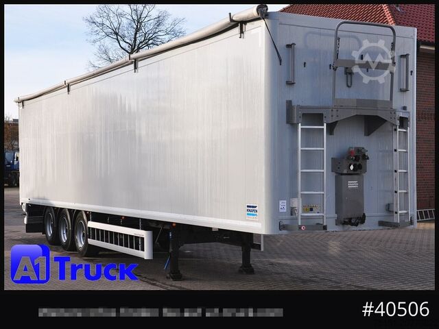 Walking floor semitrailer KNAPEN K100, Liftachse, Funk ca. 90m³