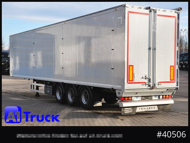 Walking floor semitrailer KNAPEN K100, Liftachse, Funk ca. 90m³