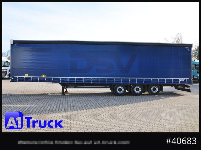 Open oplegger met zeil SCHMITZ SCB 24, Mega, Speed Curtain, VDI 2700, TÜV 10/2026