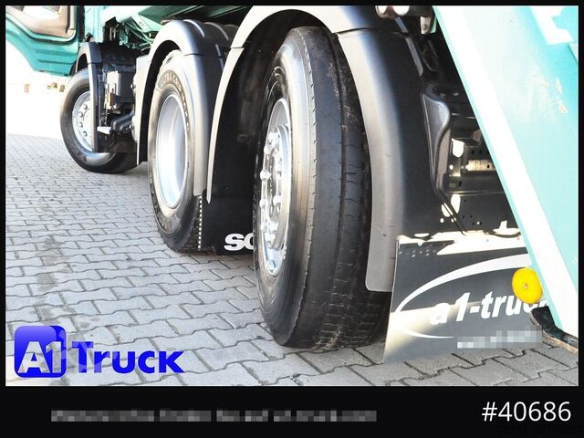 Camión volquete SCANIA G410 Meiller AK 16 Funk Lenkachse