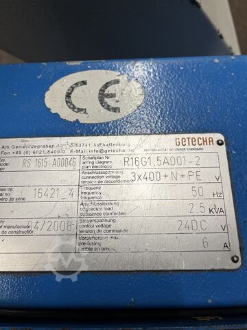 Boční mlýn GETECHA RS 1615