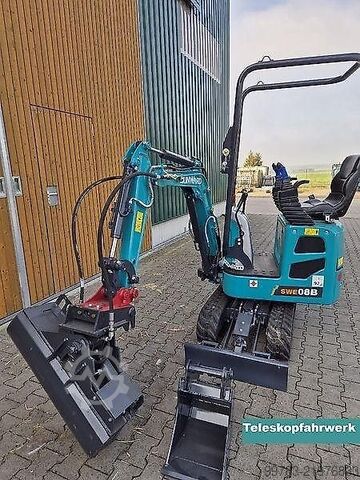 Retroescavadora Sunward SWEW08B - Lagermaschine, Abverkauf