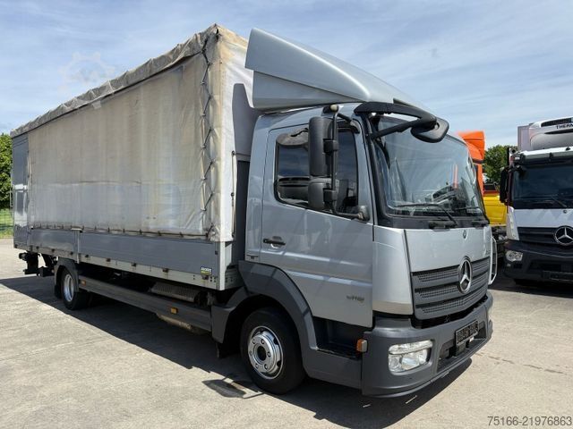 Furgão cortina de lona MERCEDES-BENZ ATEGO 818 L Pritsche/Plane 7,10 m LBW 1 T*EDSCHA
