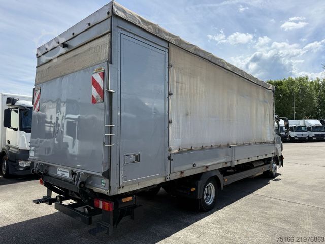Furgão cortina de lona MERCEDES-BENZ ATEGO 818 L Pritsche/Plane 7,10 m LBW 1 T*EDSCHA
