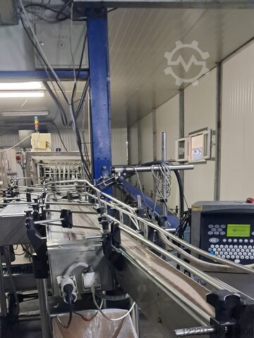 Siapi, Melegari, PE Comag, TMG, Domino, Atlanta Line for Non-Returnable PET Bottles (2008) Siapi, Melegari, PE Abfülllinie für PET (Einweg)