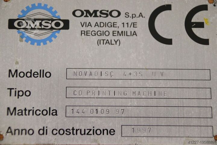 Bedieningspaneel Xycom OMSO 2005 CD Printing Machine