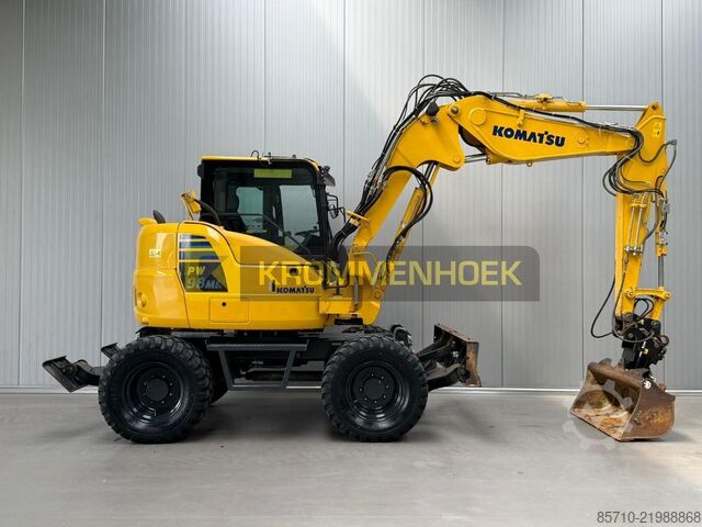 Gravemaskine på hjul Komatsu PW 98 MR-10