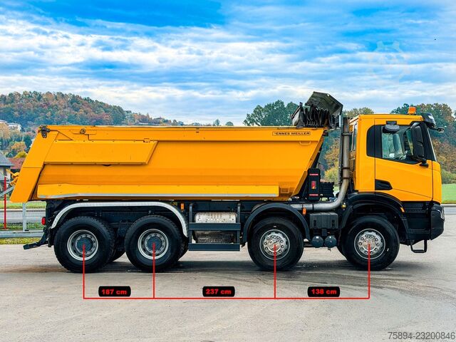 Tippbil IVECO X WAY 480* KIPPER * 8x4 * TOPZUSTAND