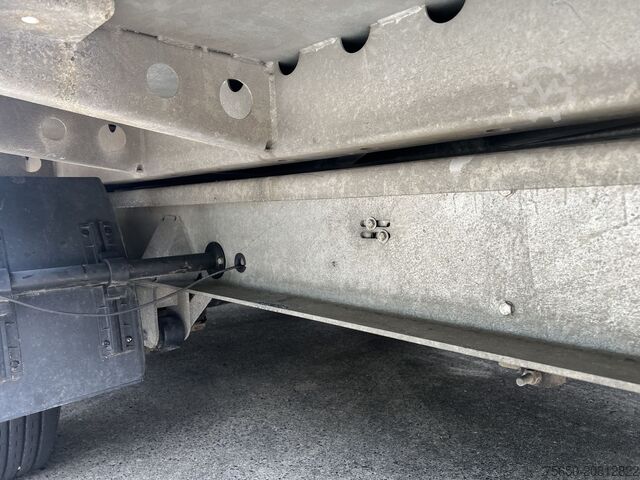 Třístranný sklápěcí přívěs Humbaur D1AC  Tandemkipper- Tieflader mit Aufsatz, neuwertig