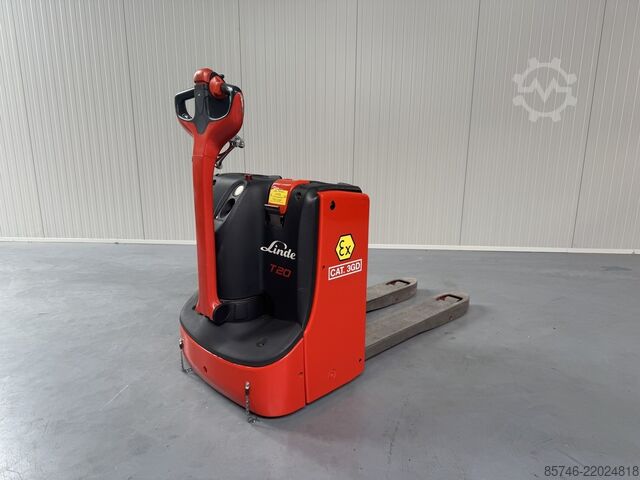 T 20 * DEMO * Atex EX * Proplan 3GD / Zone 2 & 22 !! Tilte gafler !! NYT batteri !! LINDE T 20 * DEMO * Atex EX * Proplan 3GD / Zone 2 & 22 !! Tilting Forks !! NEW battery !!