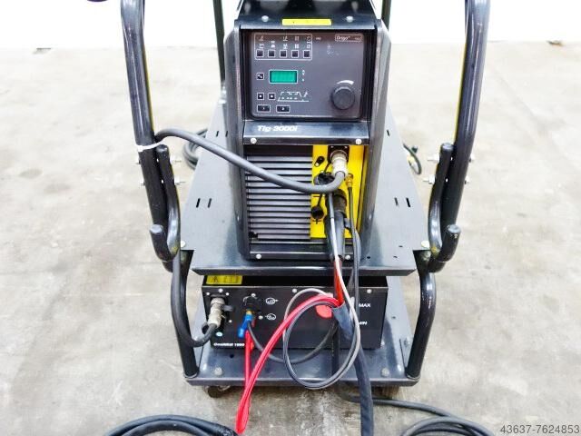 TIG - DC puls lasmachine ESAB  TIG 3000i + Kühlgerät CoolMidi 1800