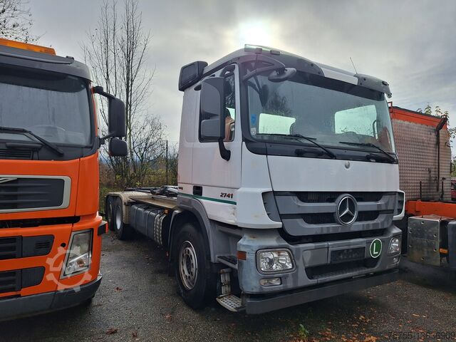 Roll-off damperli kamyon Mercedes-Benz Actros 2541L Abrollkipper Multilift 2011