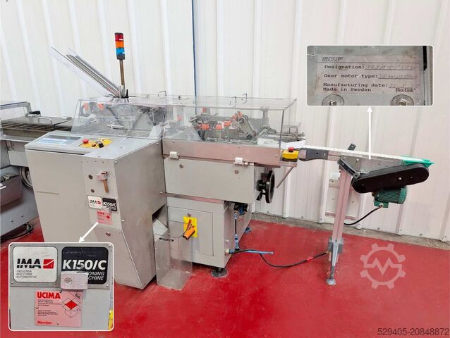 IMA K150C – Horizontal alternative cartoning machine IMA K150/C