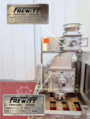 Frewitt MGH6003 – Hammer mill Frewitt Fribourg MGH-6-003