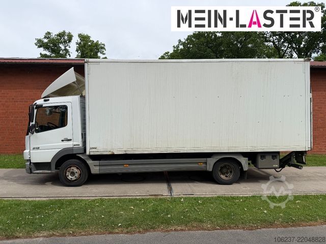 Vrachtwagen met bakwagen MERCEDES-BENZ Atego 818 LBW 3 Sitzer Klima Standheizung