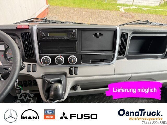 Kiepwagen bestelauto MITSUBISHI Canter 3C15 Hinterkipper+Box Klima,AHK 3,5t
