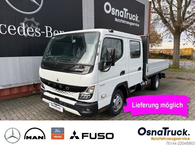 Pick-up bestelwagen FUSO Canter 3C15D DOKA Pritsche Klima, AHK 3,5t