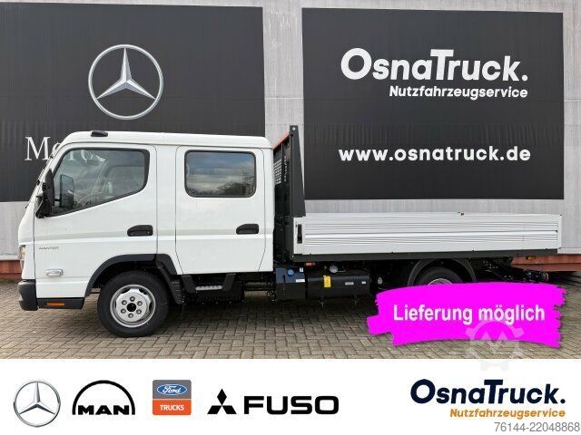 Pick-up bestelwagen MITSUBISHI Canter 3C15D DOKA Pritsche Klima, AHK 3,5t,