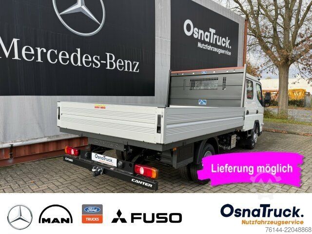 Pick-up bestelwagen MITSUBISHI Canter 3C15D DOKA Pritsche Klima, AHK 3,5t,