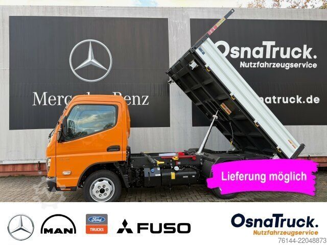 Kiepwagen bestelauto MITSUBISHI Canter 3S15 Dreiseitenkipper Klima, AHK 3,5t