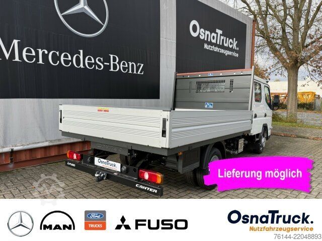 Pick-up bestelwagen FUSO Canter 3C15D DOKA Pritsche Klima, AHK 3,5t
