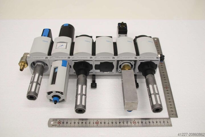 Vedligeholdelsesenhed, filter, reguleringsventil Festo MS6-EM1-1/2-S M56-EE-1/2-V24-S