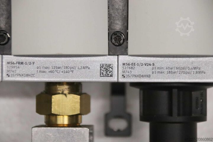 Vedligeholdelsesenhed, filter, reguleringsventil Festo MS6-EM1-1/2-S M56-EE-1/2-V24-S