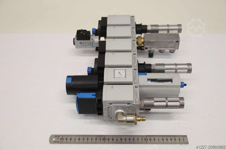 Vedligeholdelsesenhed, filter, reguleringsventil Festo MS6-EM1-1/2-S M56-EE-1/2-V24-S