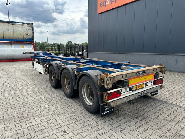 Přeprava kontejnerů Schmitz Cargobull 45FT High Cube Multi Chassis / BPW / drumbrakes...