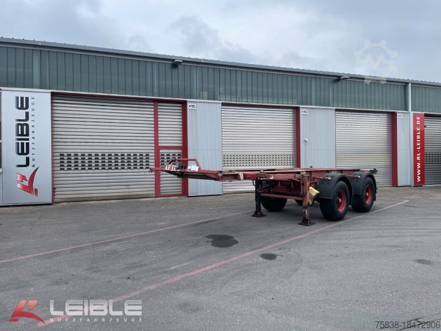 Değişebilir kasalı yarı römork DOLL 20 feet / Fuss Containerchassis*BPW Achsen*