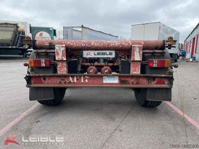 Değişebilir kasalı yarı römork DOLL 20 feet / Fuss Containerchassis*BPW Achsen*