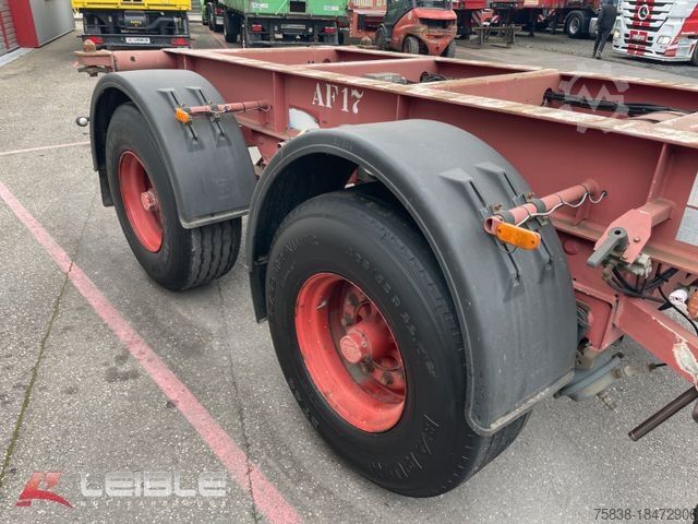 Değişebilir kasalı yarı römork DOLL 20 feet / Fuss Containerchassis*BPW Achsen*