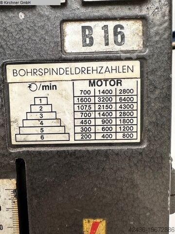 Trapano a colonna a scatola SOLID B 16