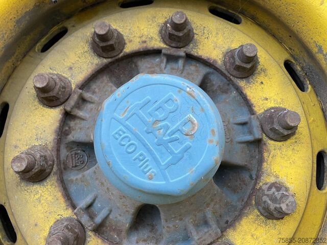 Flatbed Haan OPL45 Heavy Duty / Rungen-Potholes /BPW / 2x Li...