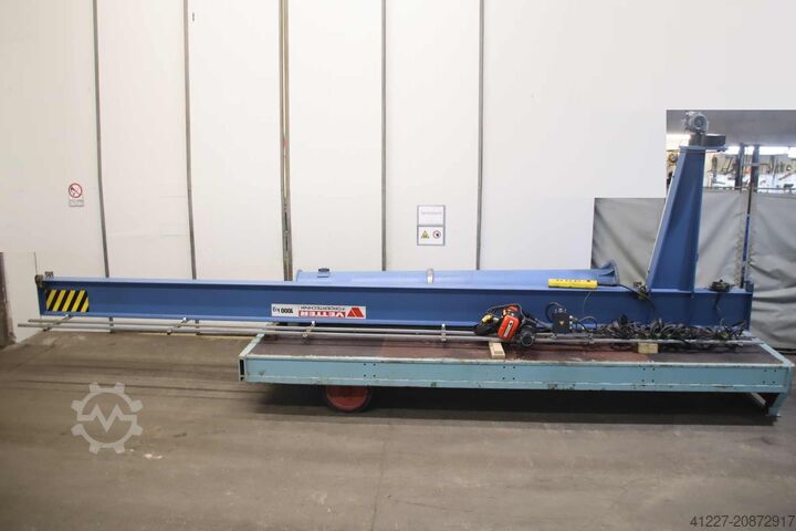 Oszlops forgó daru, gém 7 m / 1000 kg VETTER TS10-7,0