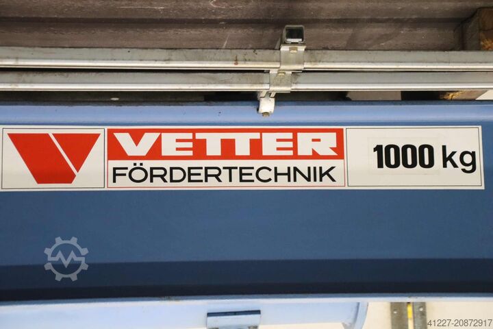 Oszlops forgó daru, gém 7 m / 1000 kg VETTER TS10-7,0