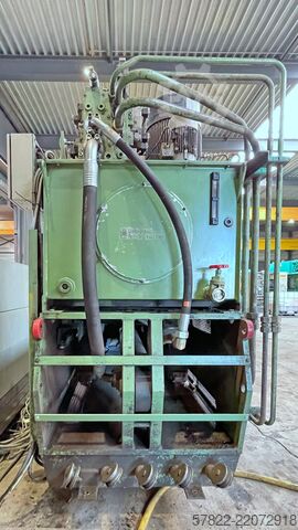 Pressa per balle 45 kW, forza di pressatura 60 t, con nastro trasportatore Bollegraaf HBC 60